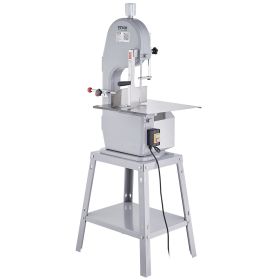 VEVOR Commercial Electric Meat Bandsaw, 1500W Stainless Steel Vertical Bone Sawing Machine, Workbeach 19.3" x 15", 0.16-7.9 Inch Cutting Thicknes VEVOR Commercial Electric Meat Bandsaw, 1500W Stainless Steel Vertical Bone Sawing Machine, Workbeach 19.3" x 15", 0.16-7.9 Inch Cutting Thicknes