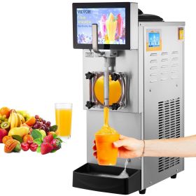 VEVOR Commercial Slushy Machine, 8L / 2.1 Gal Single Bowl, Cool and Freeze Modes, 1050W Stainless Steel Margarita Smoothie Frozen Drink Maker VEVOR Commercial Slushy Machine, 8L / 2.1 Gal Single Bowl, Cool and Freeze Modes, 1050W Stainless Steel Margarita Smoothie Frozen Drink Maker